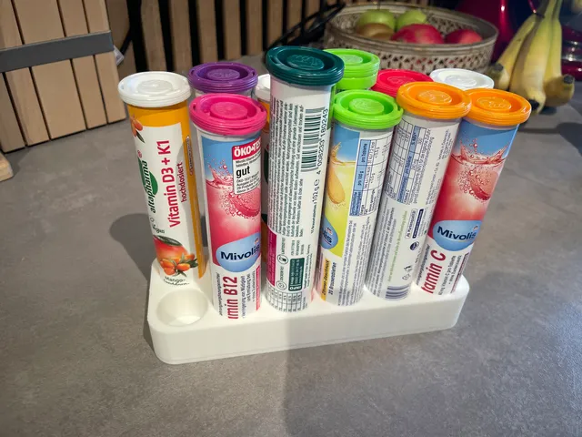 Effervescent Tablet Holder 2x6