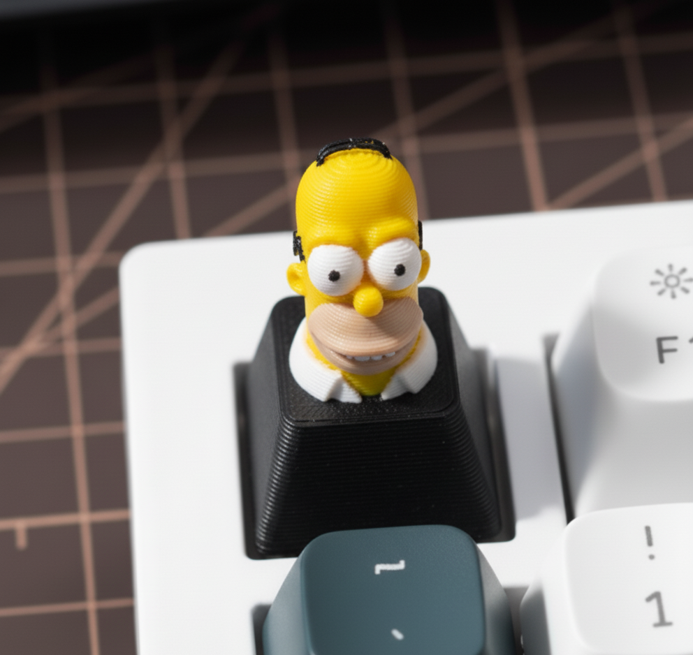 Homer Simpson Keycap – The Simpsons