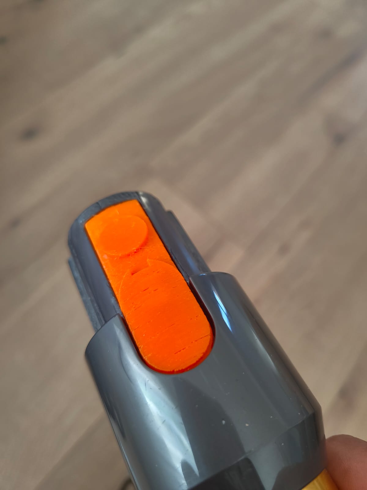 Dyson V12 Vaccum Tube replacement Button