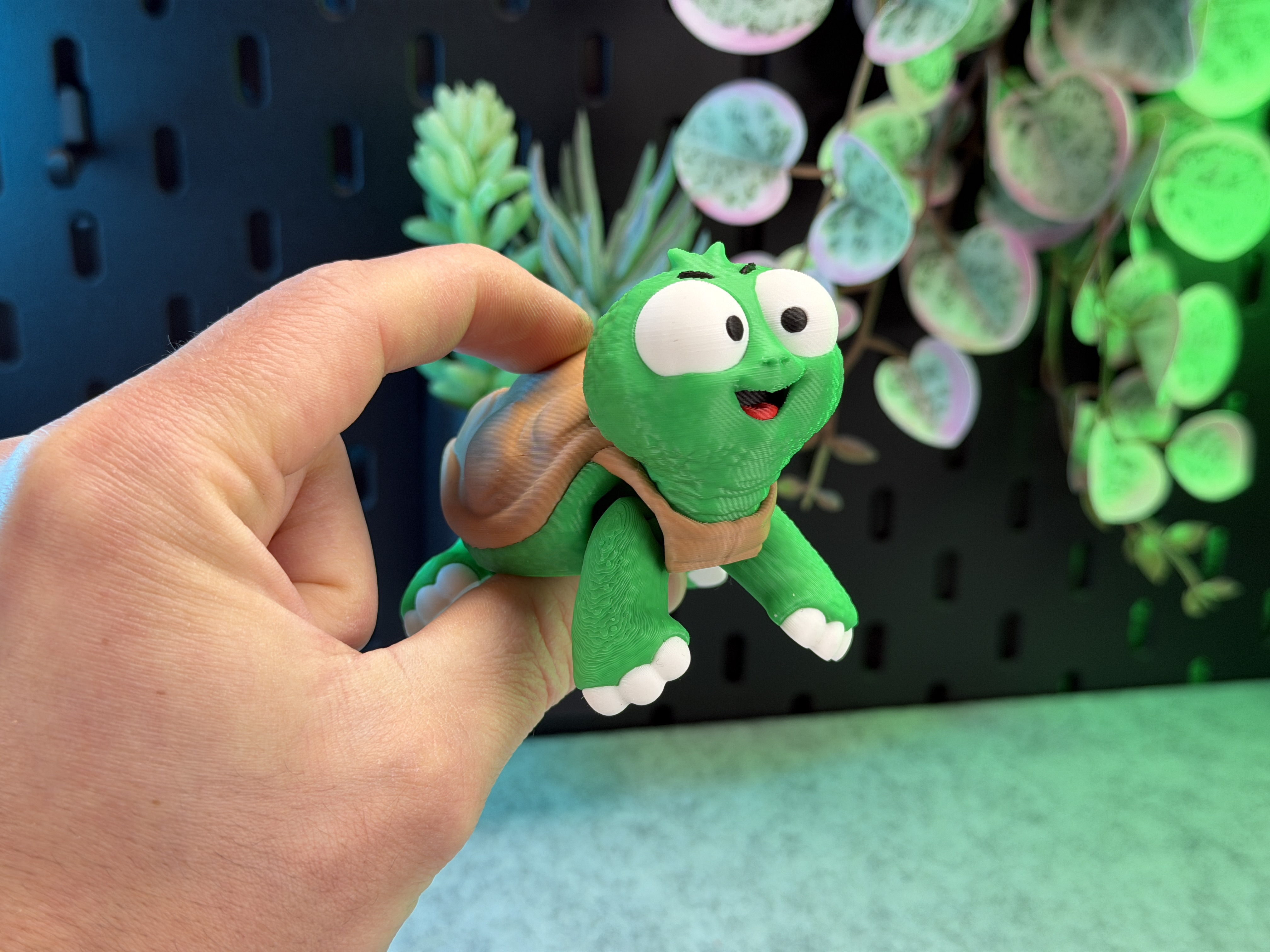Miniatura 3 do modelo 3D Articulated Cute Turtle