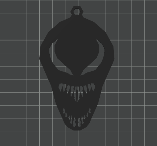 Venom Keychain