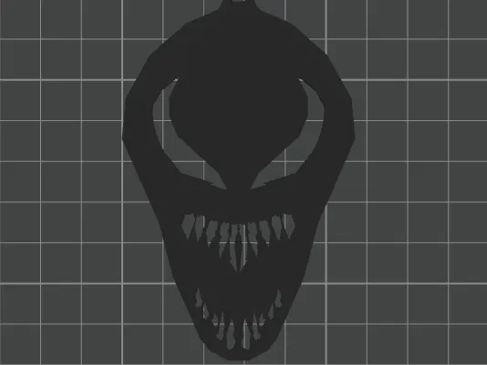 Venom Keychain
