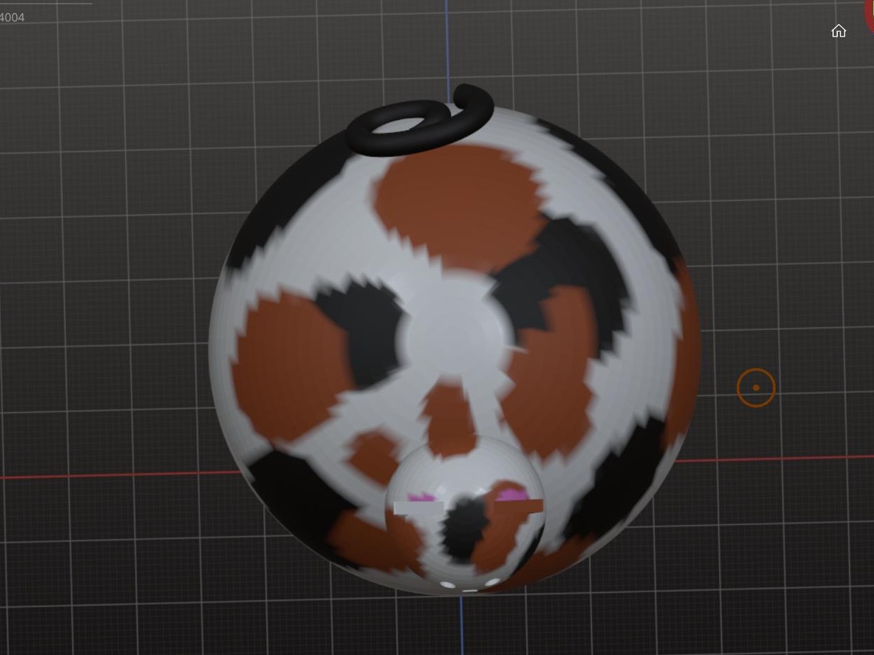 Miniatura 2 do modelo 3D Fat cat