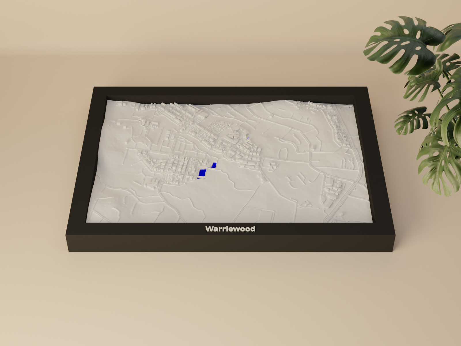 Warriewood, Australia - 3D Miniature