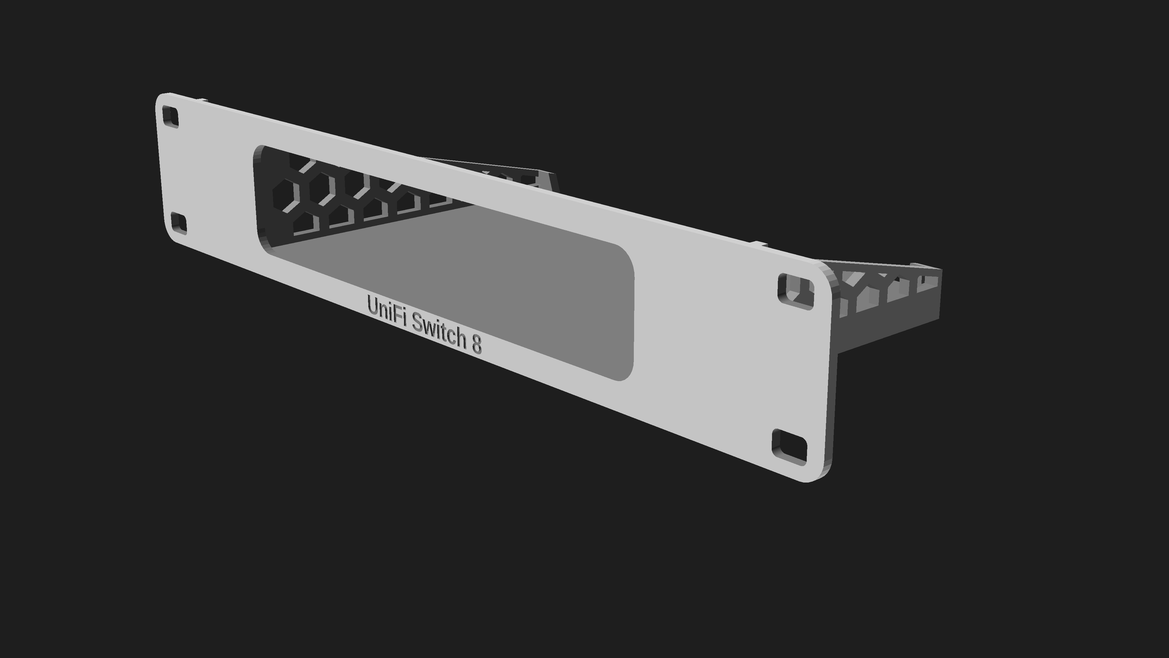 10" Rack Mount 1U | UniFi Switch 8