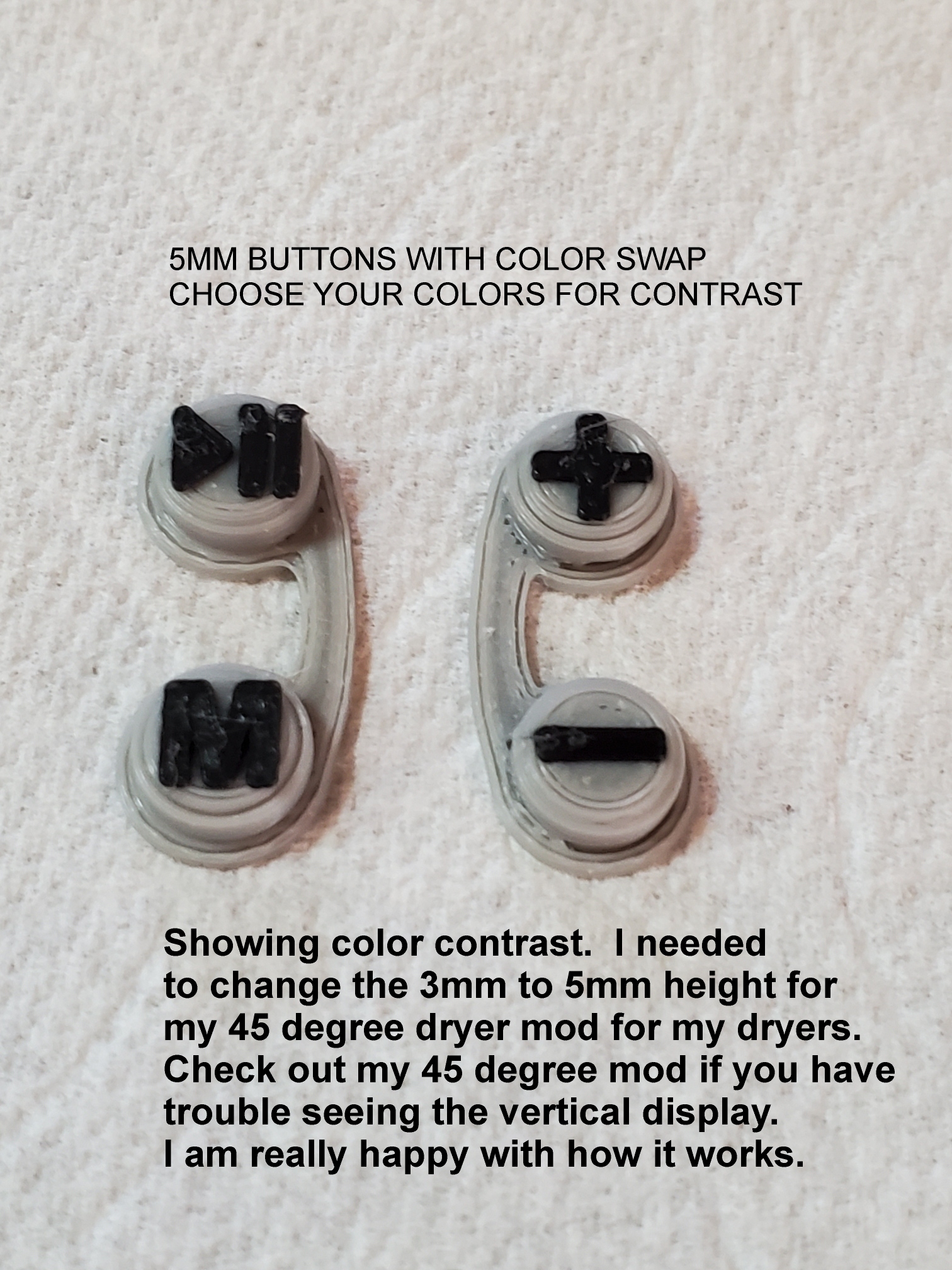 5mm Polydryer Snapdryer button set