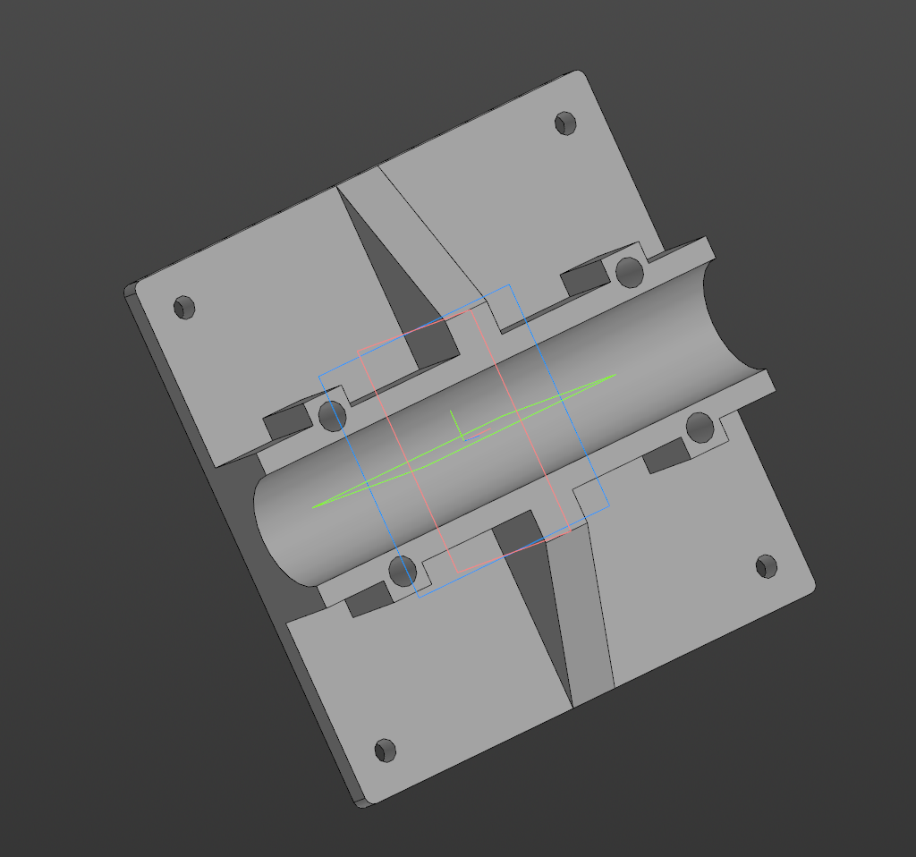 Monitor mount for a 25‑mm pipe VESA 100X100 — thumbnail 2