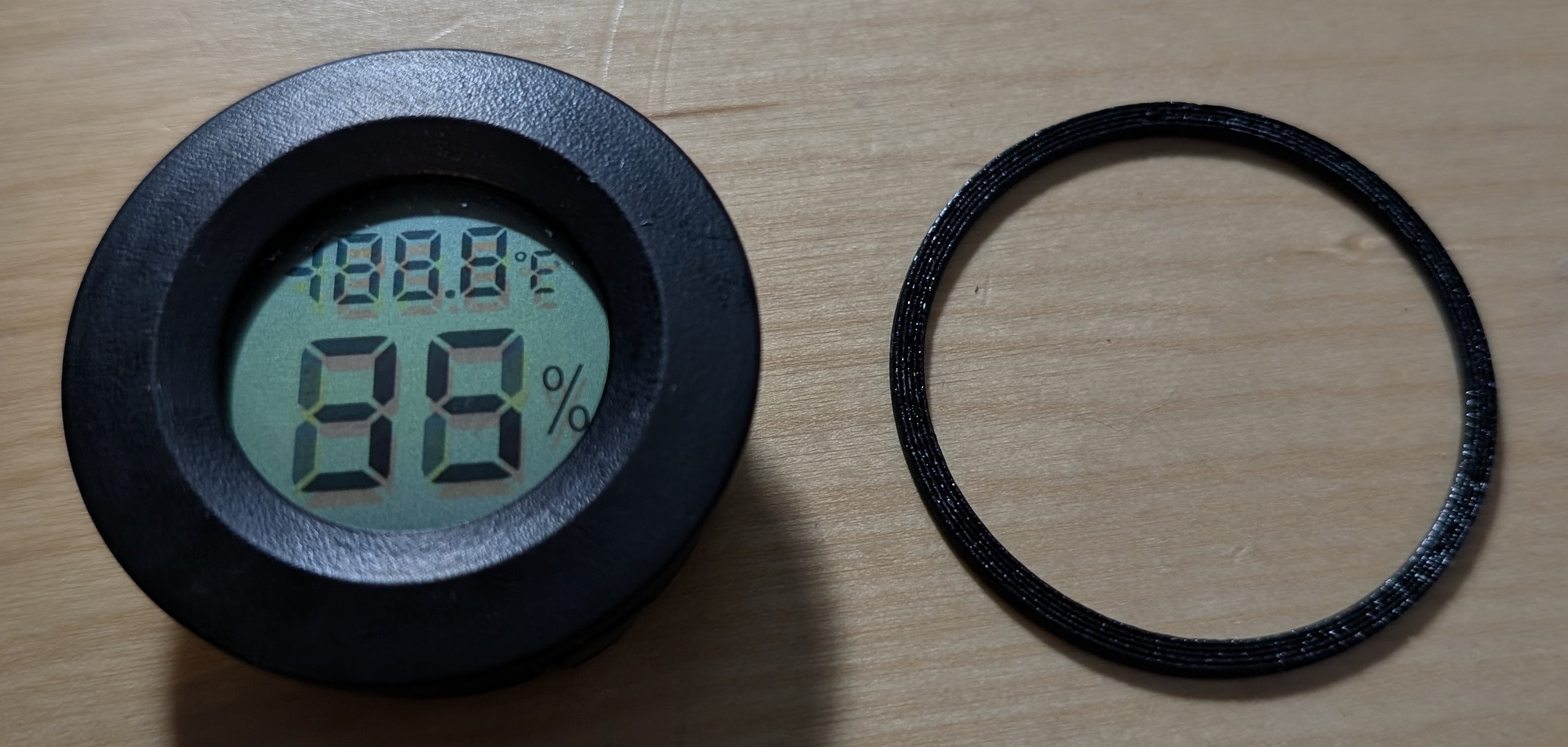 Holy Grail hygrometer flex round gasket