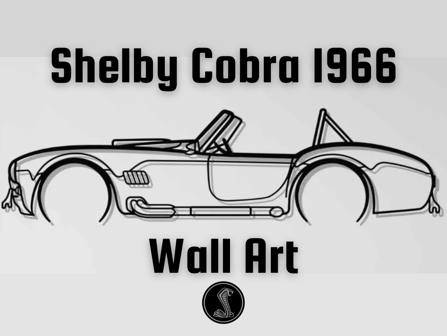 Shelby Cobra 1966 Wall Art