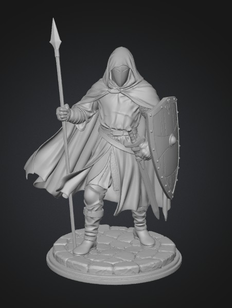 Hooded Crusader