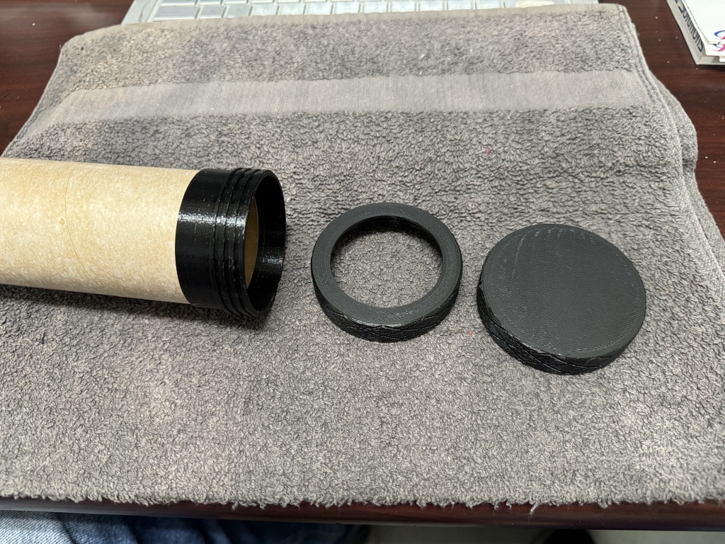 Retainer for 54mm High Power Rocket (HPR) motors.
