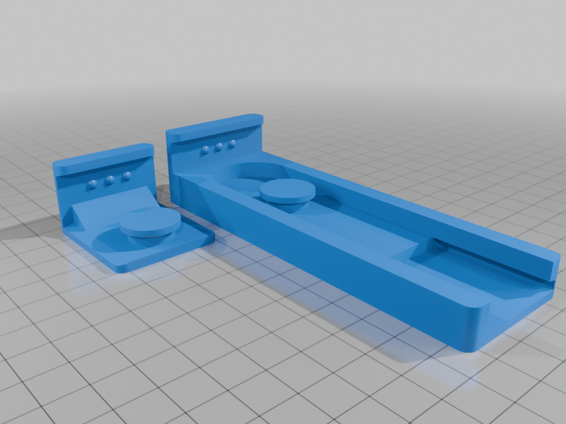 Miniatura 5 do modelo 3D CD Wall Display Mount