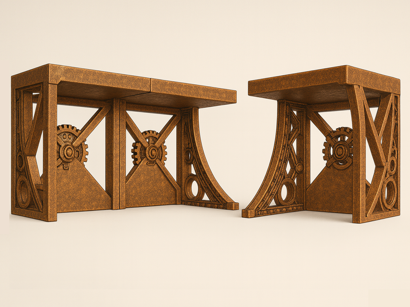 Steampunk Book/Manga Riser for IKEA Billy