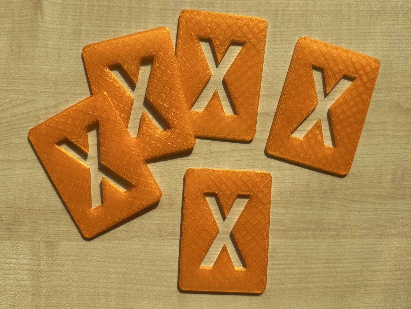 X-Card - Safety tool for tabletop roleplaying games 3D model