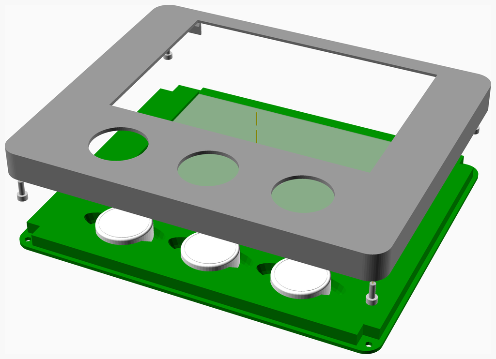 Feedback button / Help button case for 1-3 Bluetooth buttons with postcard insert — miniatura 4