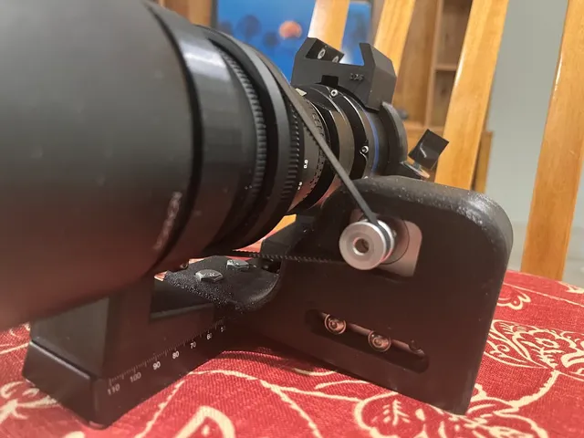 Rokinon Samyang 135mm Lens Collar Clamp to Dovetail Bar