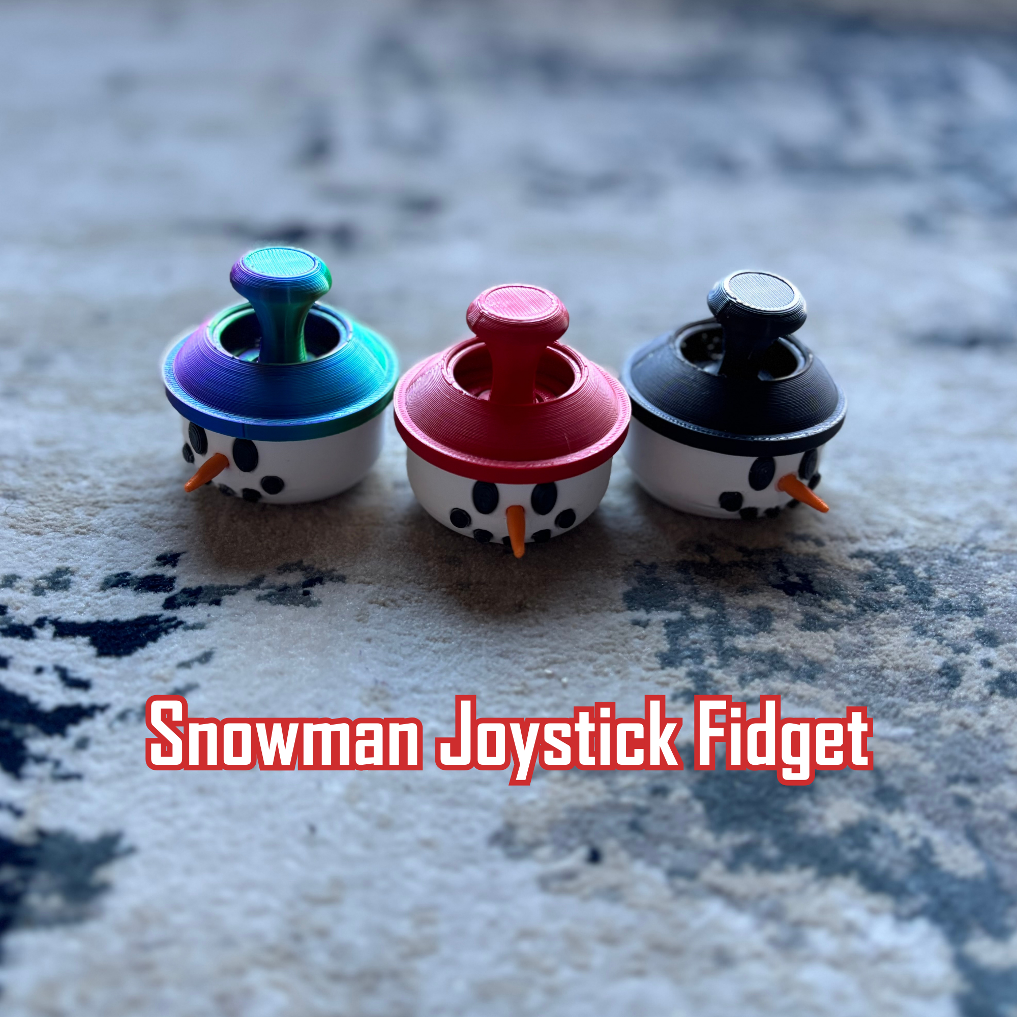 Snowman Joystick Fidget Toy