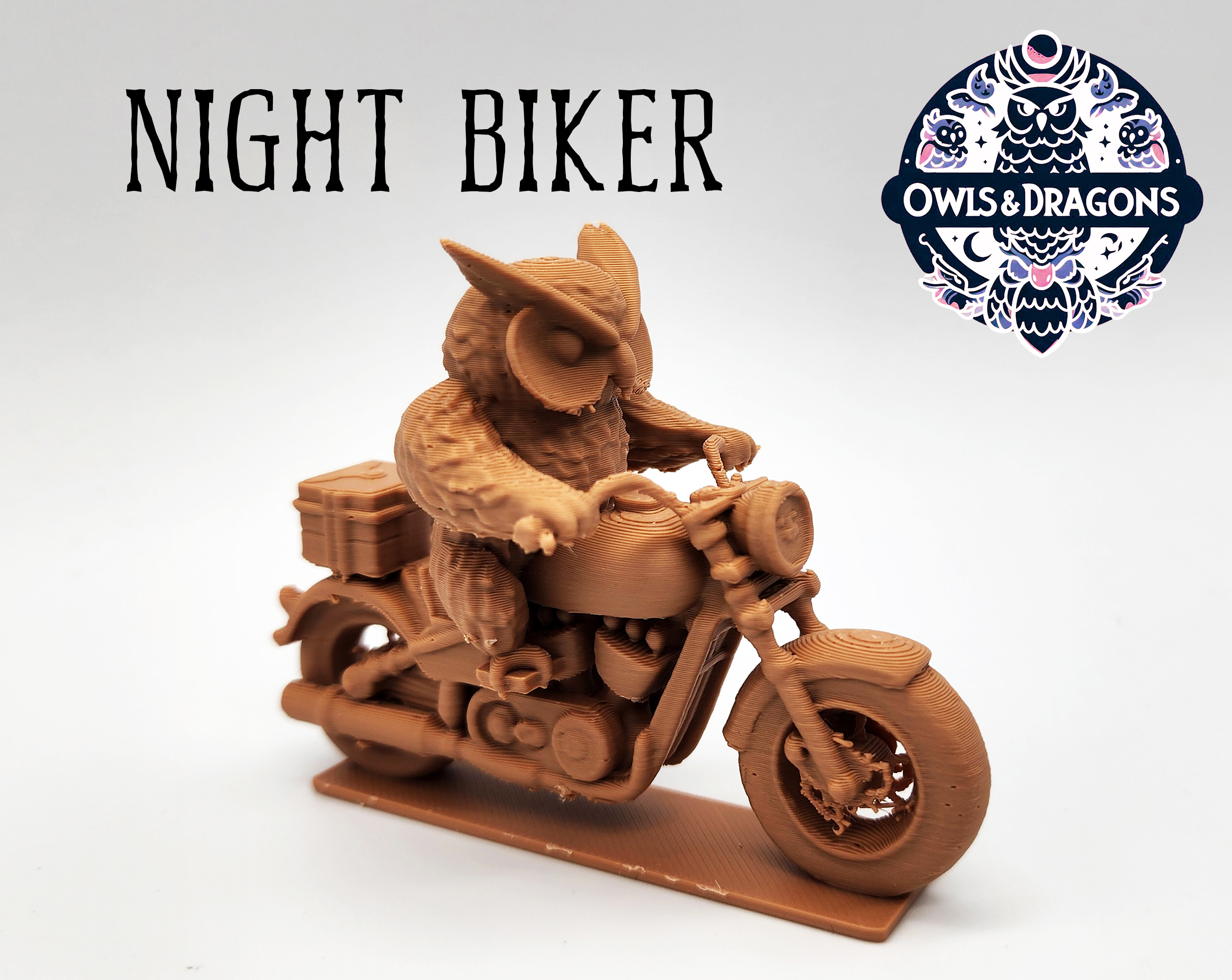 The Night Biker - Owls & Dragons