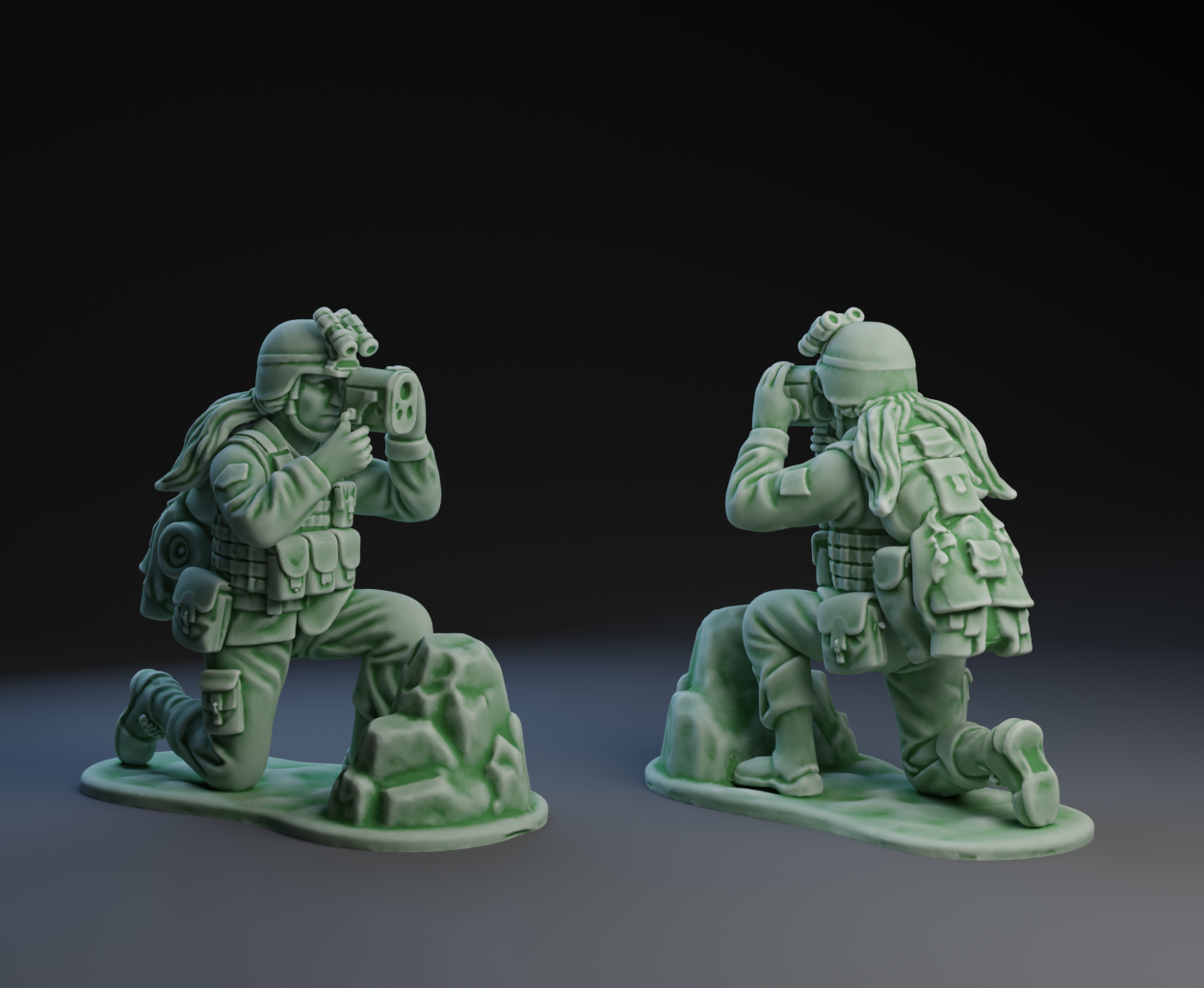 Little Green Army Women : Forward Observer.