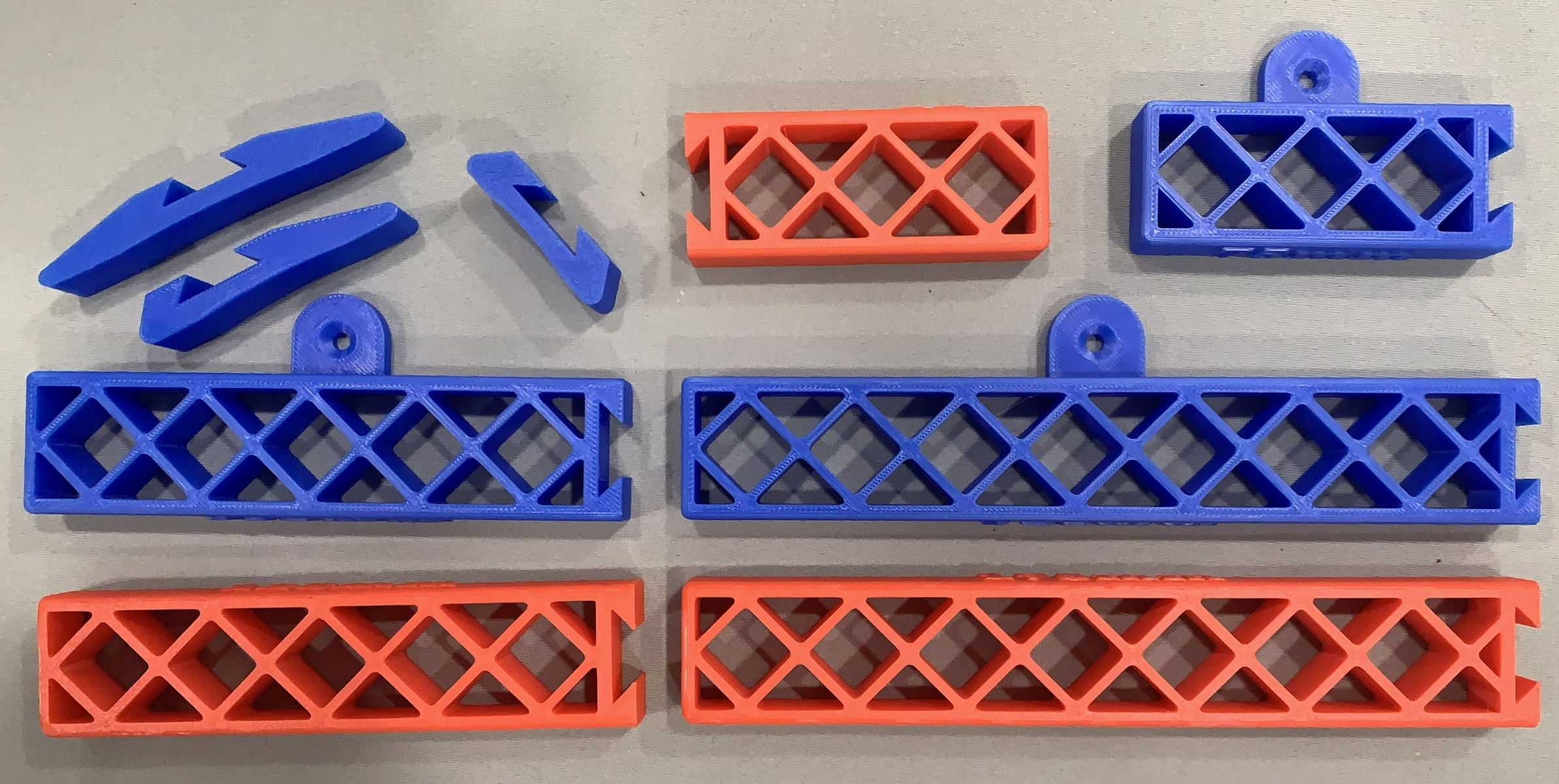 Variable Height Modular Filament Storage Rack (1/2" EMT) — miniatura 7