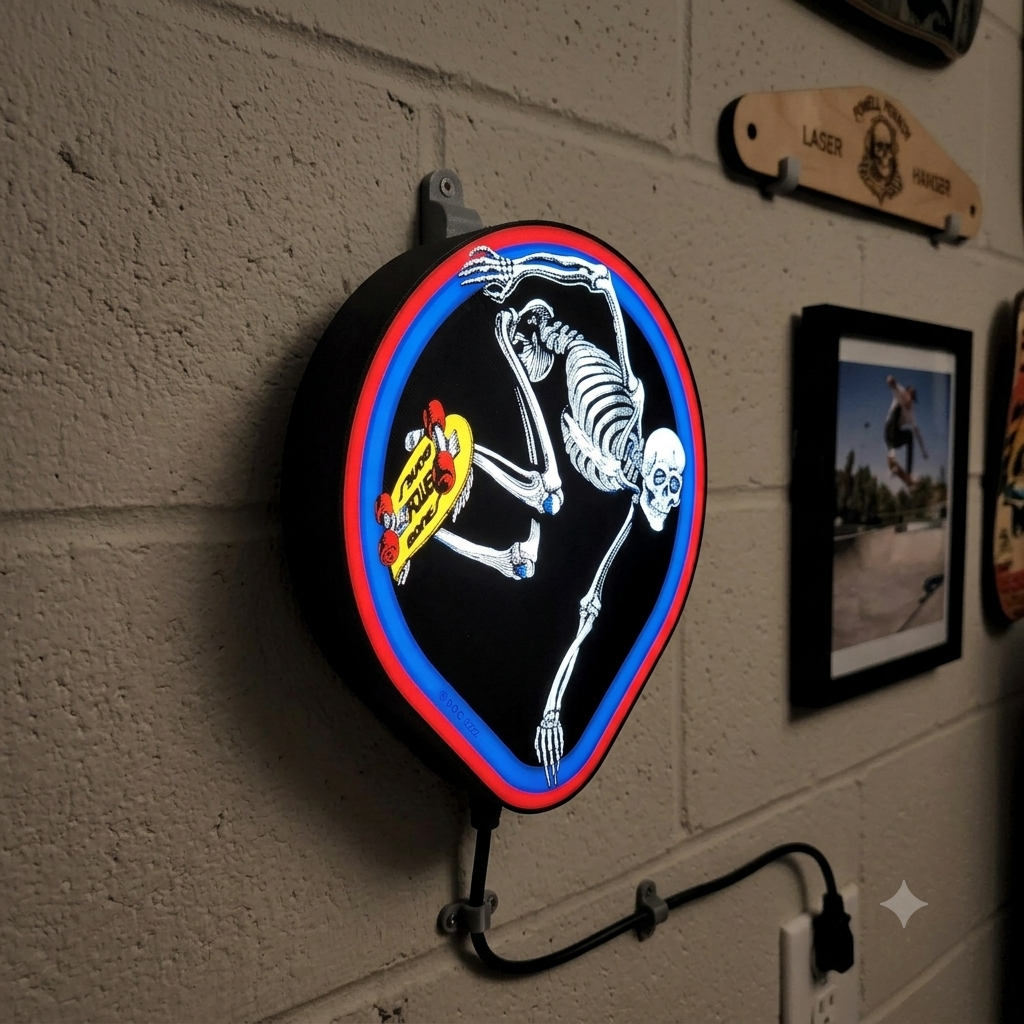 Powell Peralta Vintage Skateboarding Sticker 1980s 80s Lightbox
