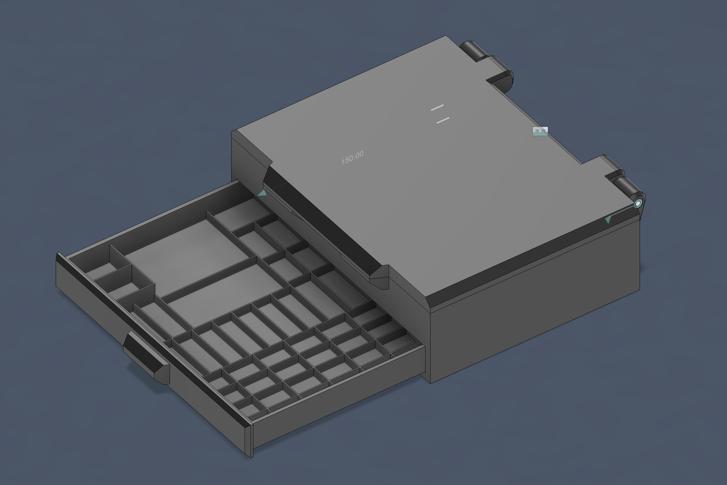 Electronic component box
