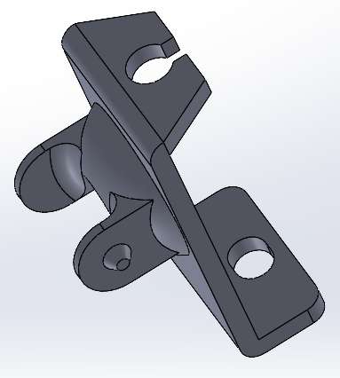 Ender 3 S1 Heated Bed Cable Chain 3D model