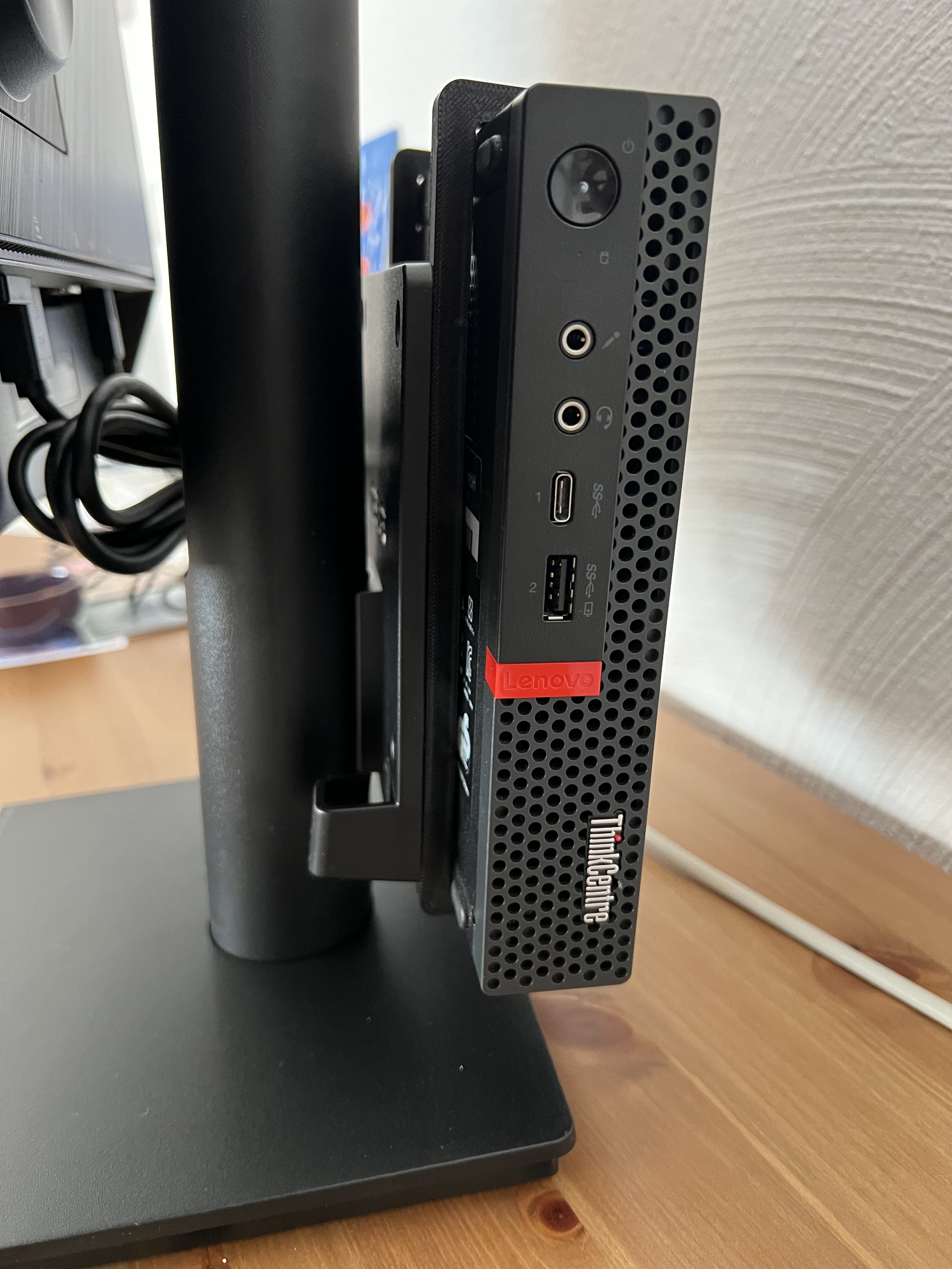Lenovo ThinkCentre VESA 100x100 mount 3D model