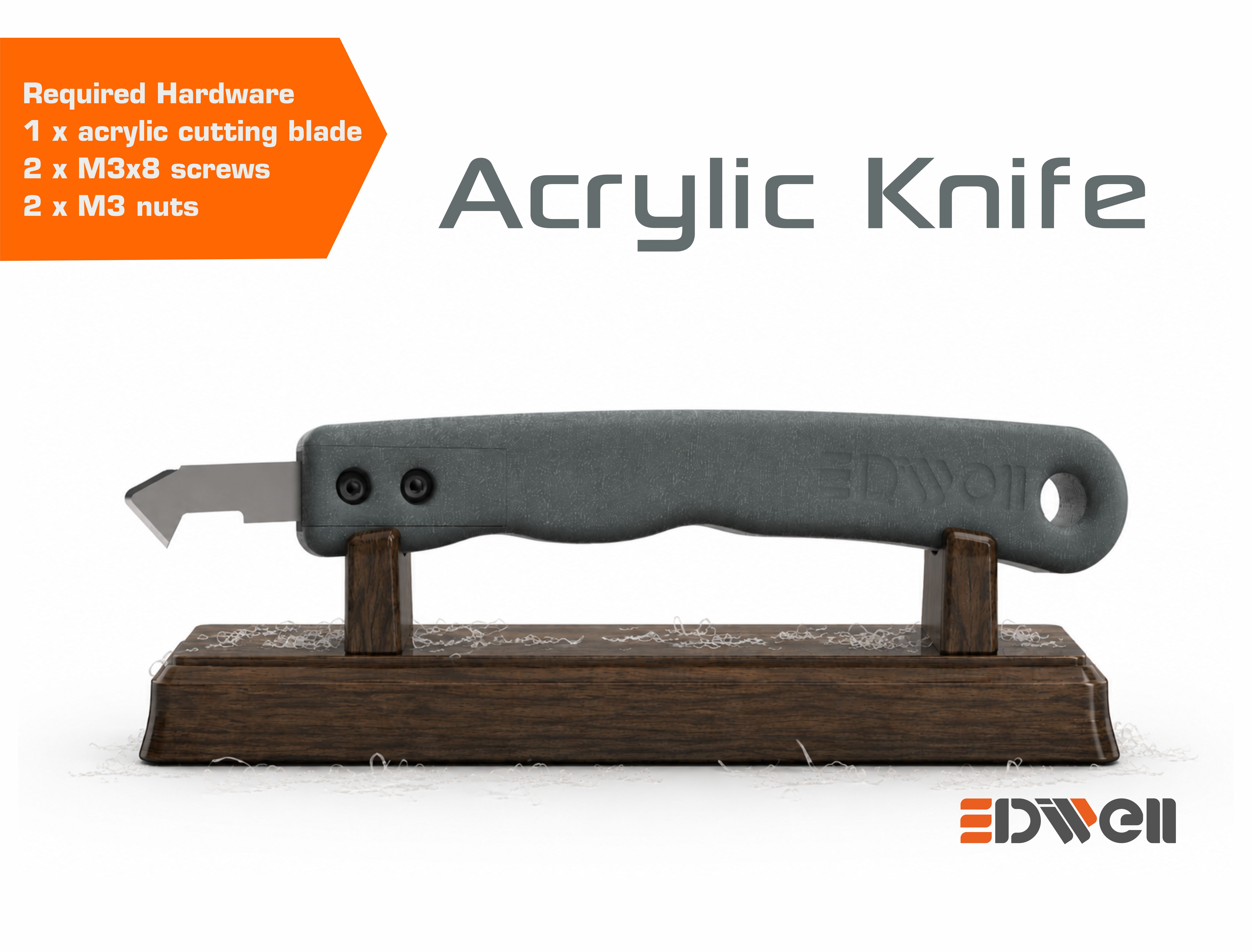 Acrylic Scoring Knife / Plexiglass Cutter