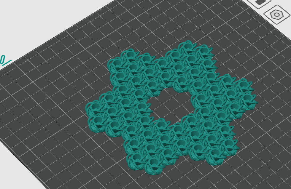 flower shaped Nasa chainmail