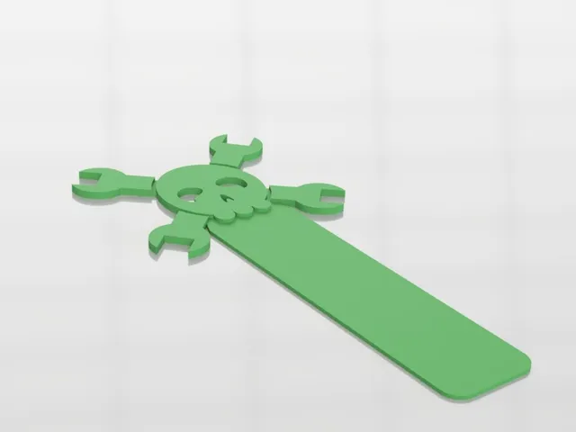 SKULL Bookmark