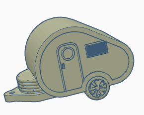 Camper key chain
