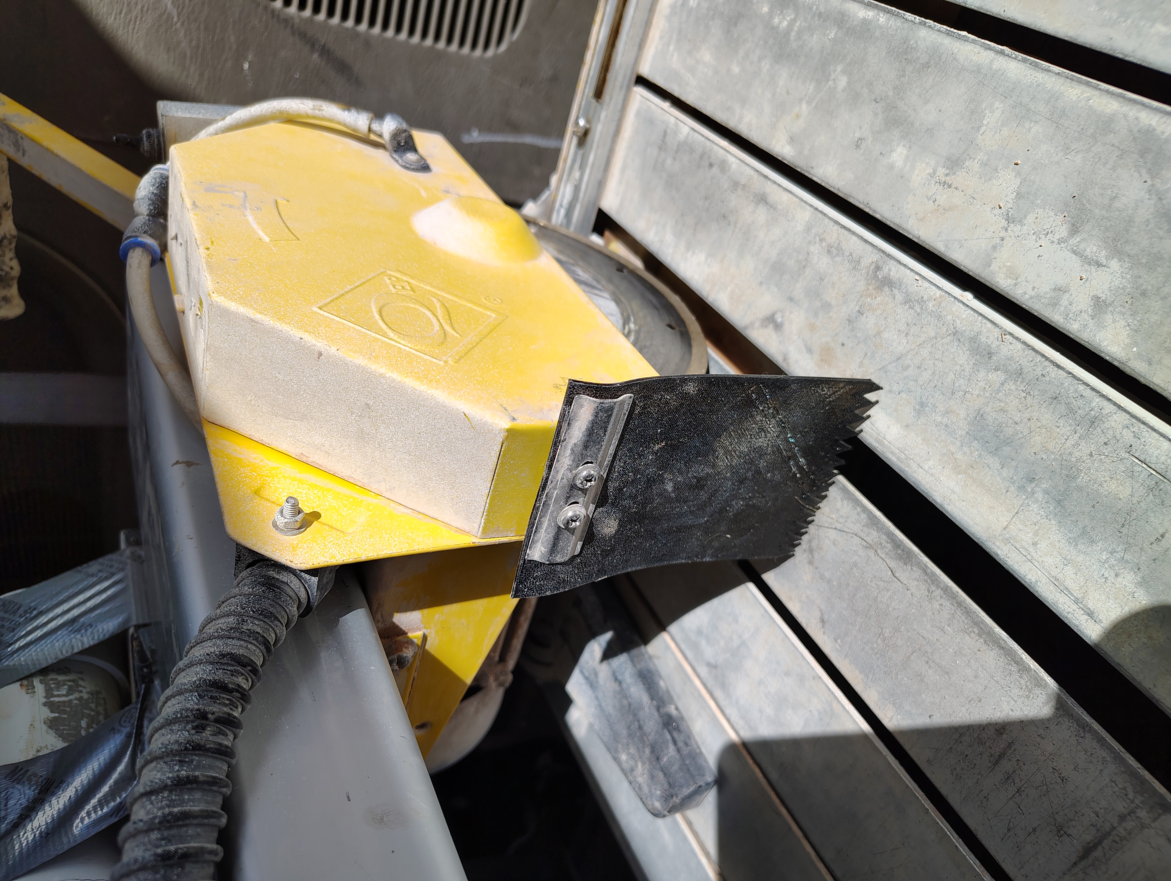 QEP Bridge Tile Saw Splash Guard printed in TPU