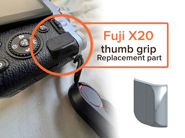 Thumb Grip - Fuji X20 spare part