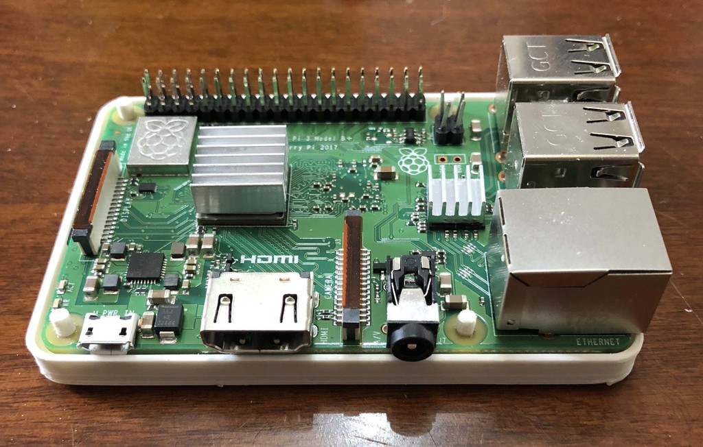 RPI 3B+/4B circuit board protection by BeppeITA | Download free STL ...