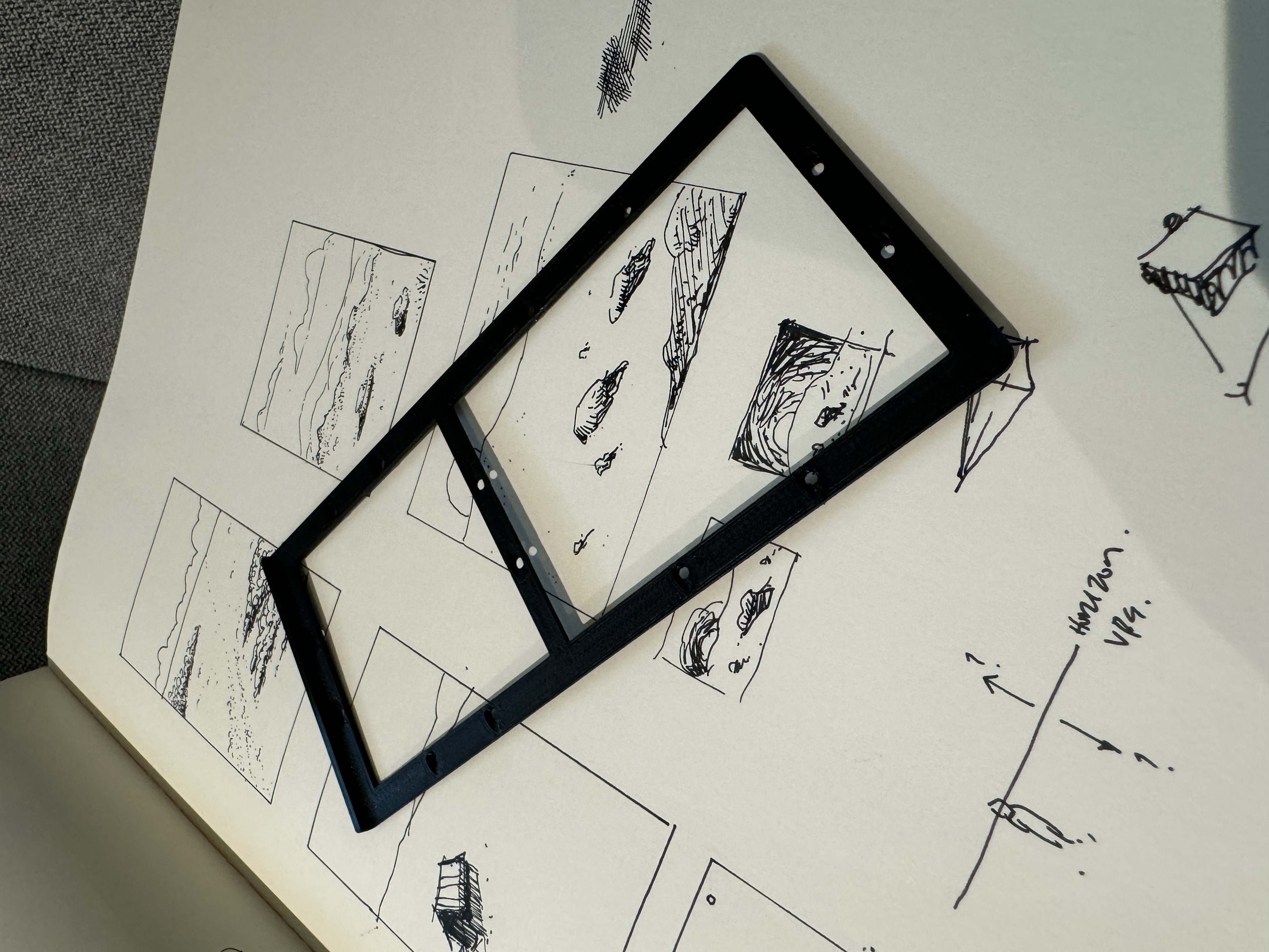 Miniatura 2 do modelo 3D Composition Template Bookmark