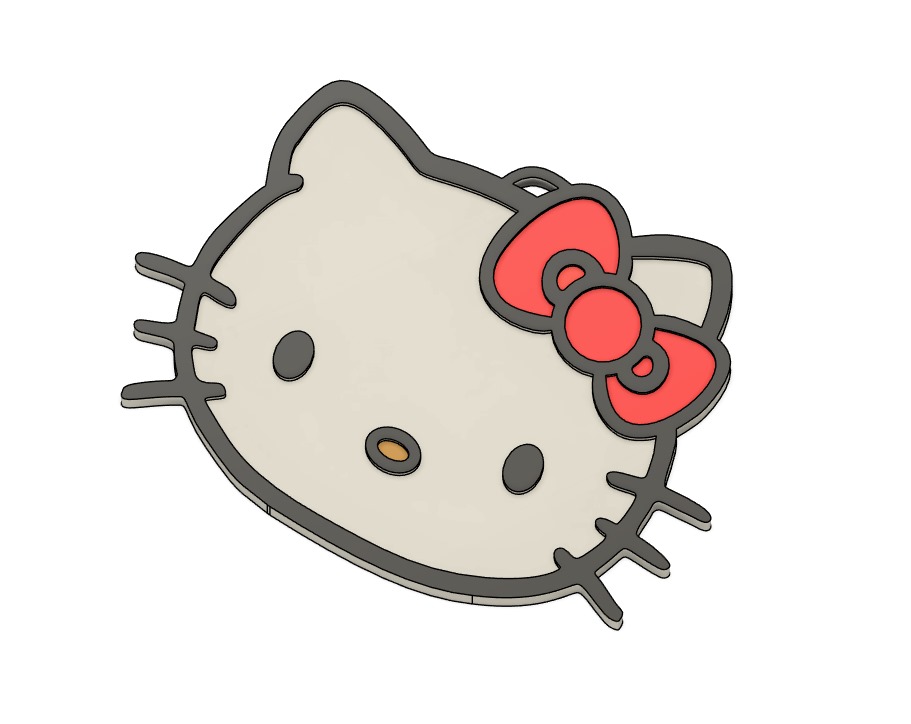 llavero personalizado Hello Kitty