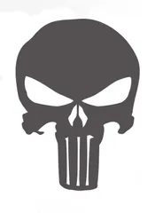 The Punisher Skull Logo by ToxicMaxi