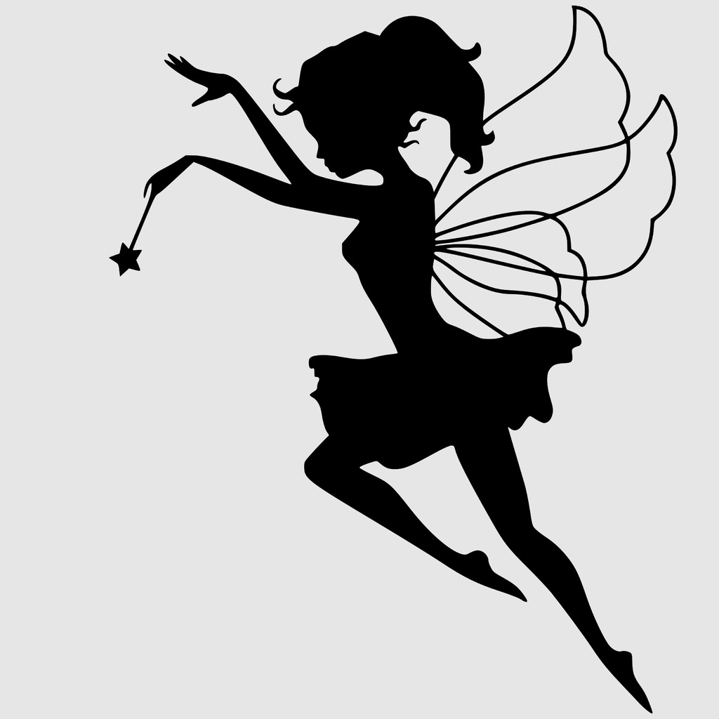 FAIRY wall art / decoration for girls by BeppeITA | Download free STL ...