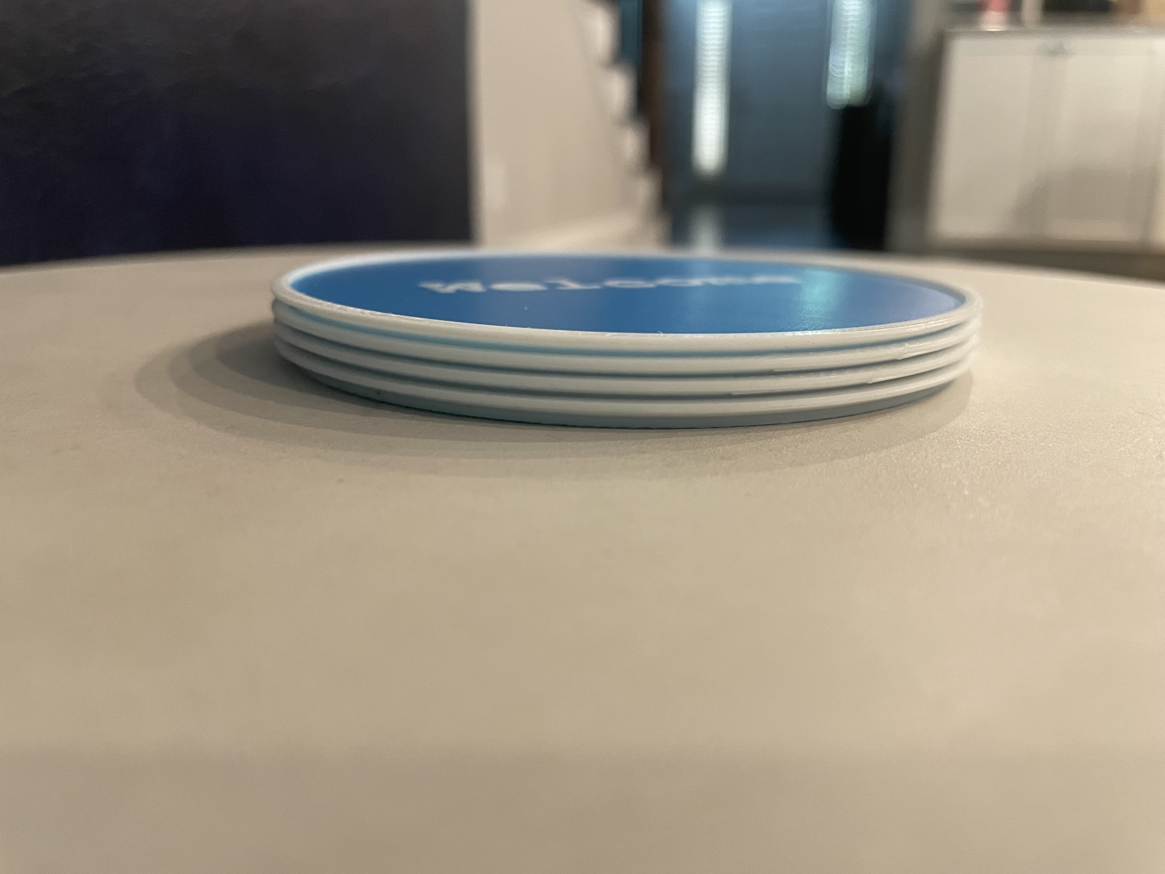 Miniatura 9 do modelo 3D Interlocking Customizable Coaster Generator (OpenSCAD)