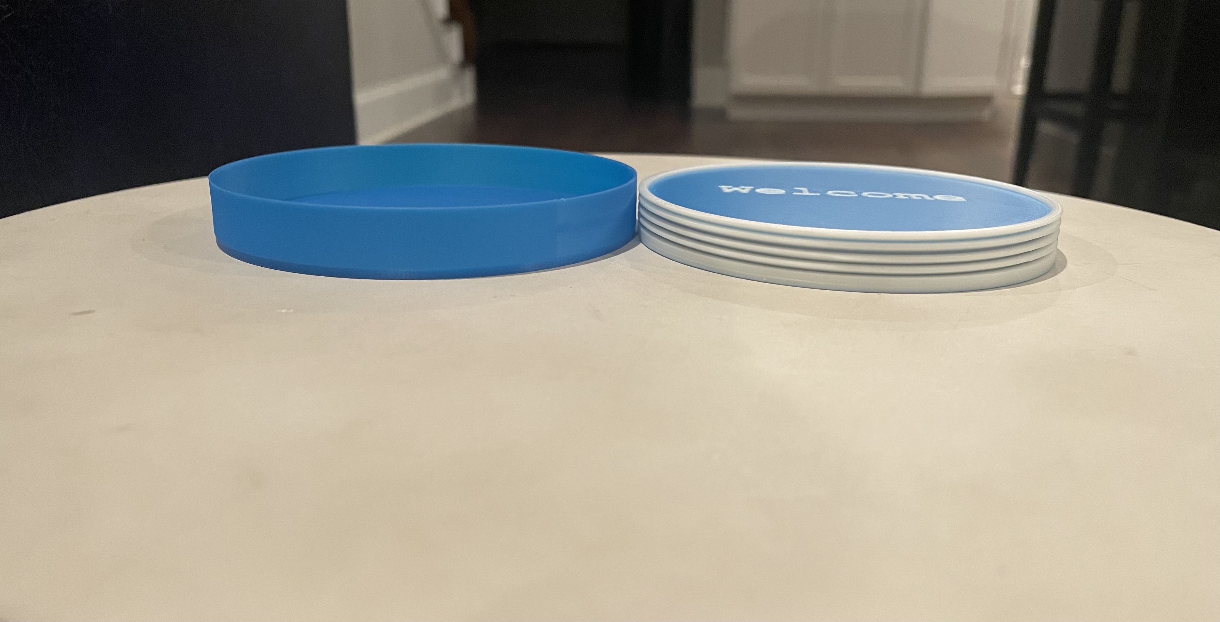 Miniatura 10 do modelo 3D Interlocking Customizable Coaster Generator (OpenSCAD)