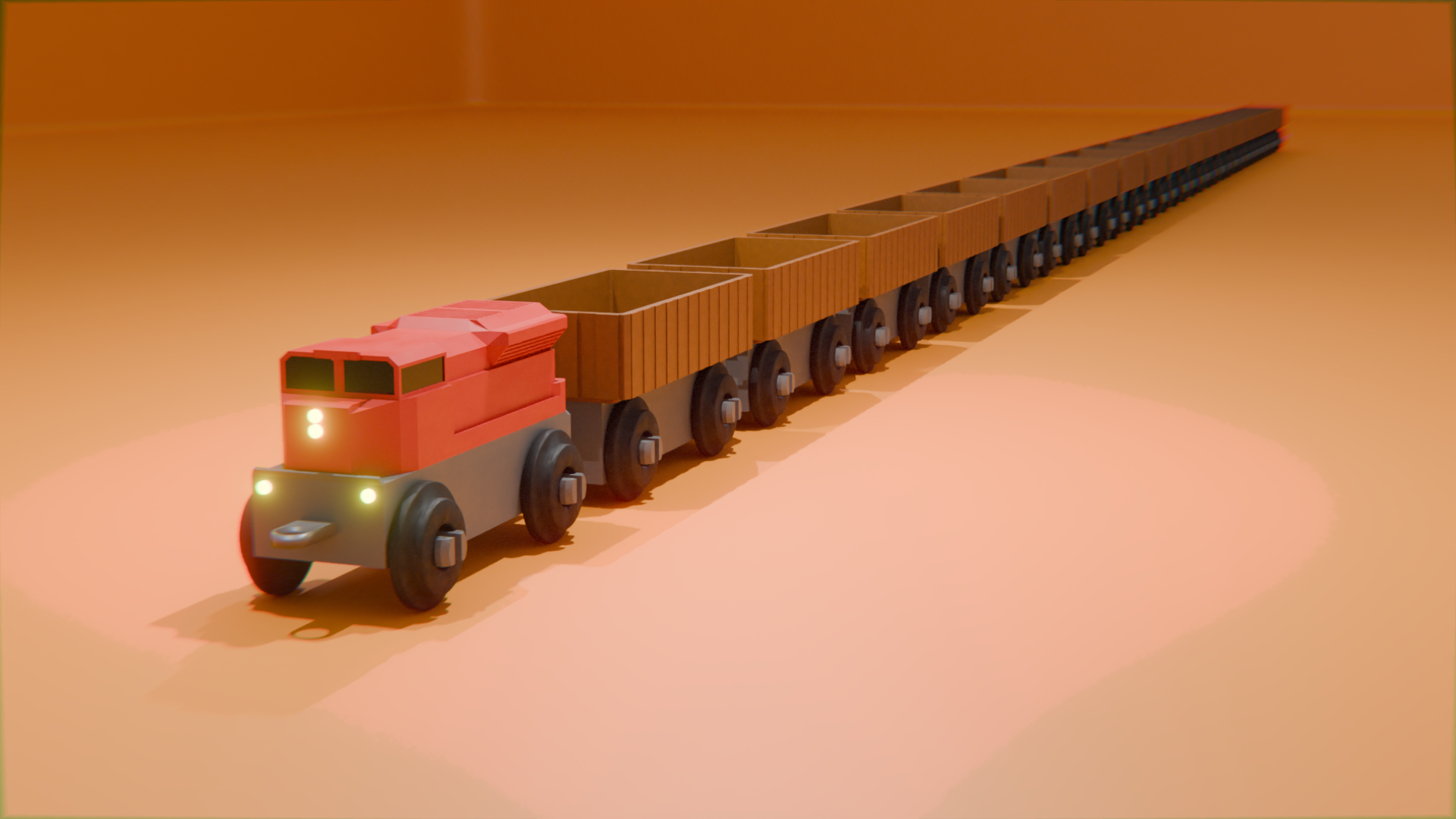 Cargo Train for IKEA wooden tracks