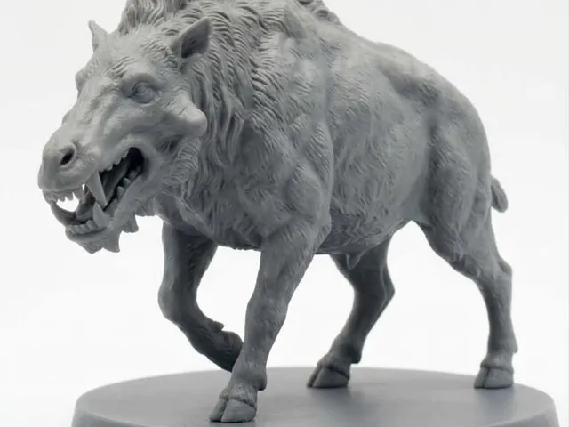 Daeodon Shoshonensis Statue