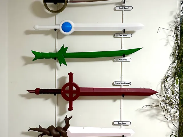 Adventure Time - Finn's Swords - Full Sized