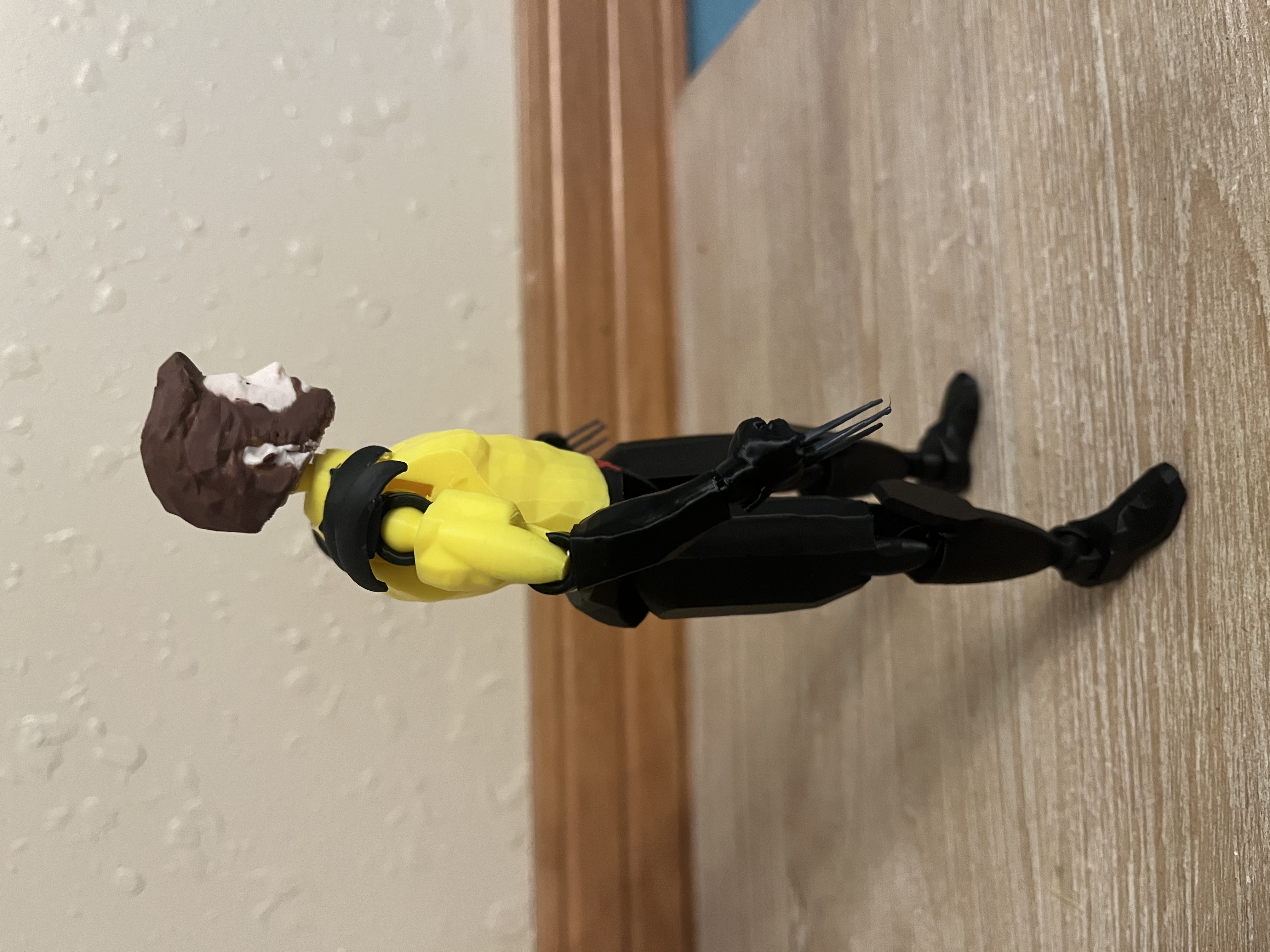 Miniatura 5 do modelo 3D Wolverine action figure
