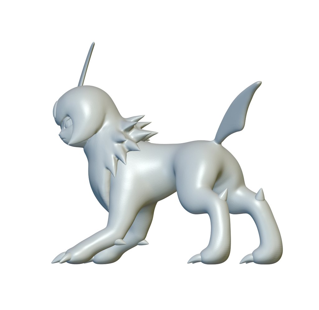 Pokemon Absol #359 - Optimized for 3D Printing by 3Dprint1UP | Download ...