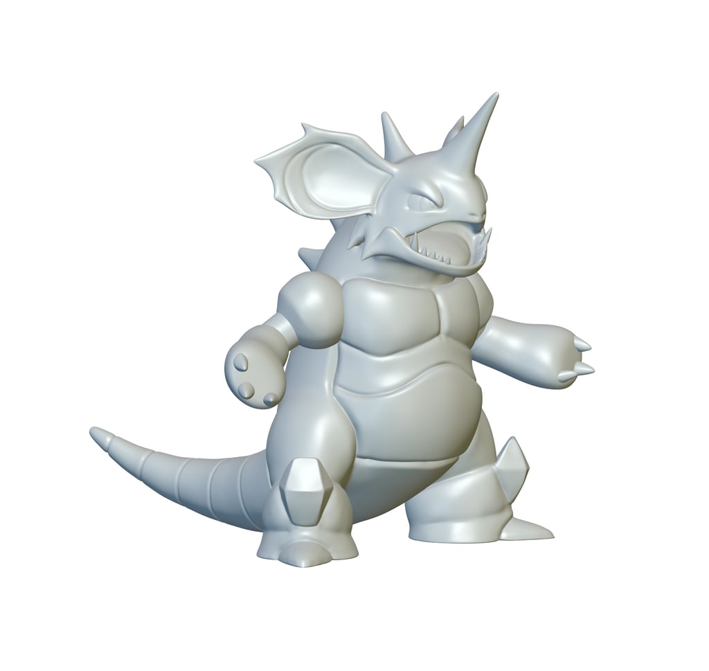 Pokemon Nidoking #34 - Optimized for 3D Printing by 3Dprint1UP ...