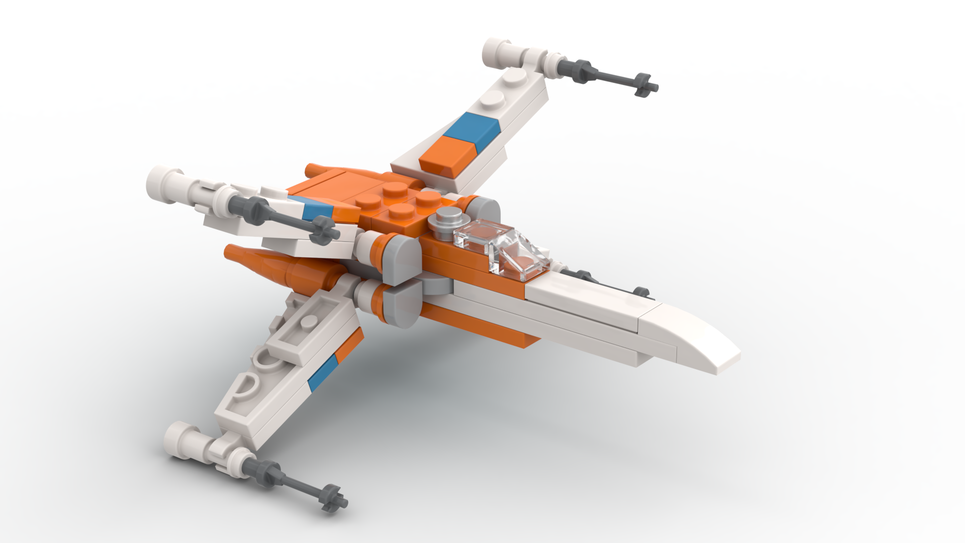 Brick Poe Dameron's X-wing Fighter - Mini polybag