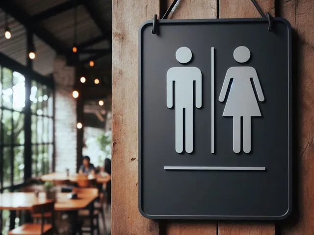 Toilet Door Sign