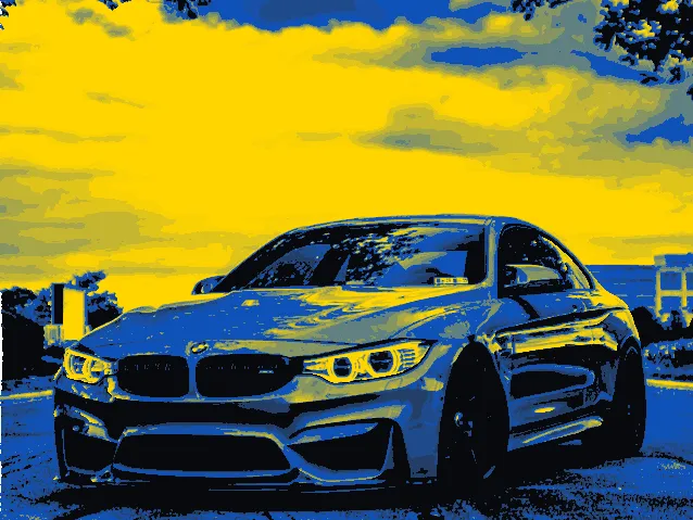 hueforge bmw m4